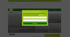 Desktop Screenshot of mojezdravje.net